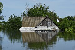 Названо количество подтопленных домов в Херсонской области